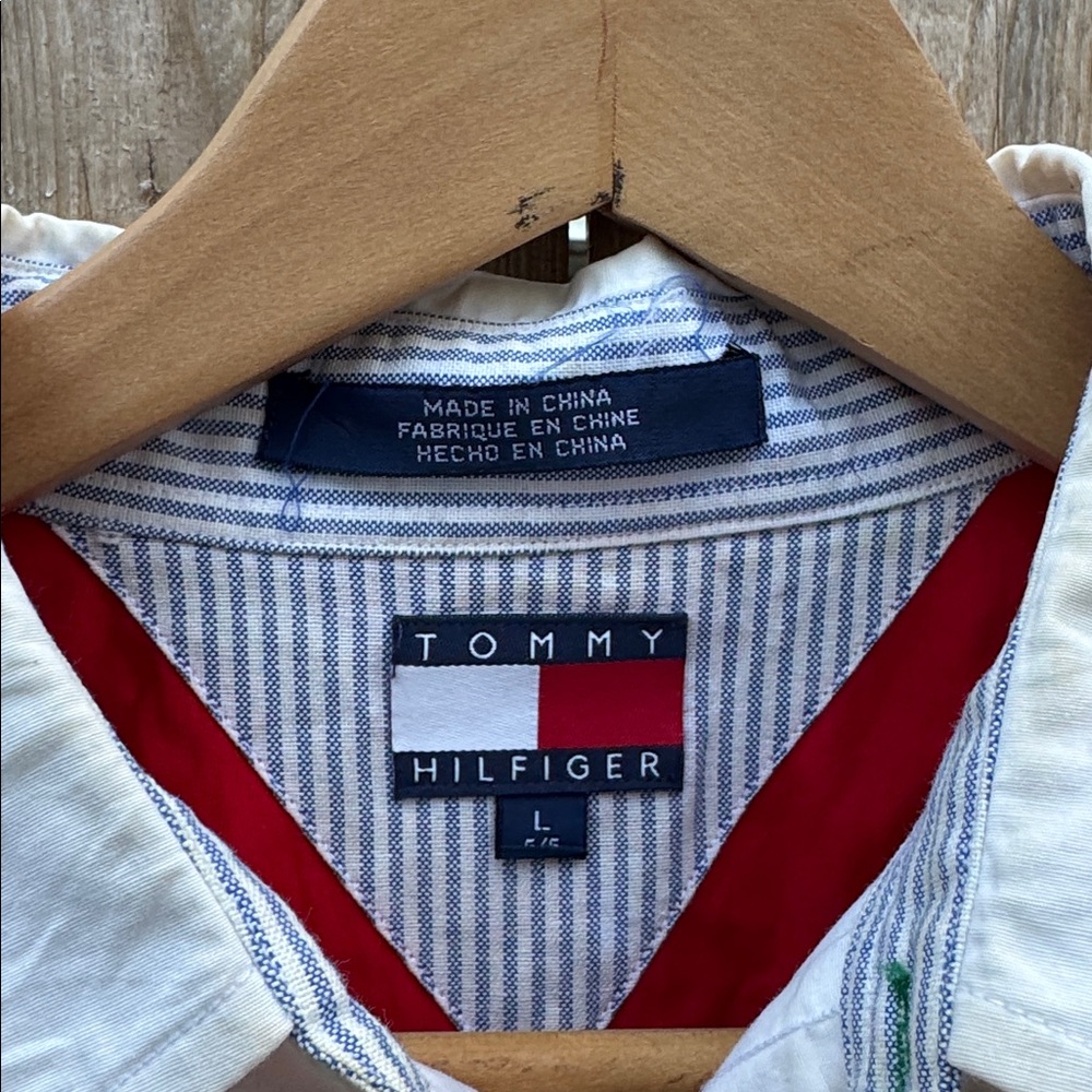 Bunyan Tommy Hilfiger X Ferrari shell Motorsport Shirt - Picture 4 of 10